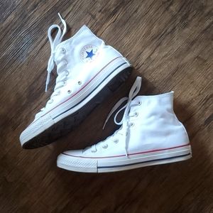 White High Top Converse